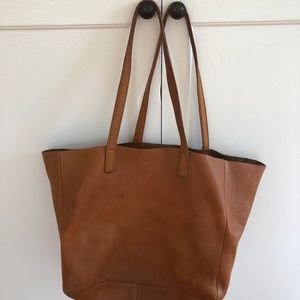 Baggu leather tote